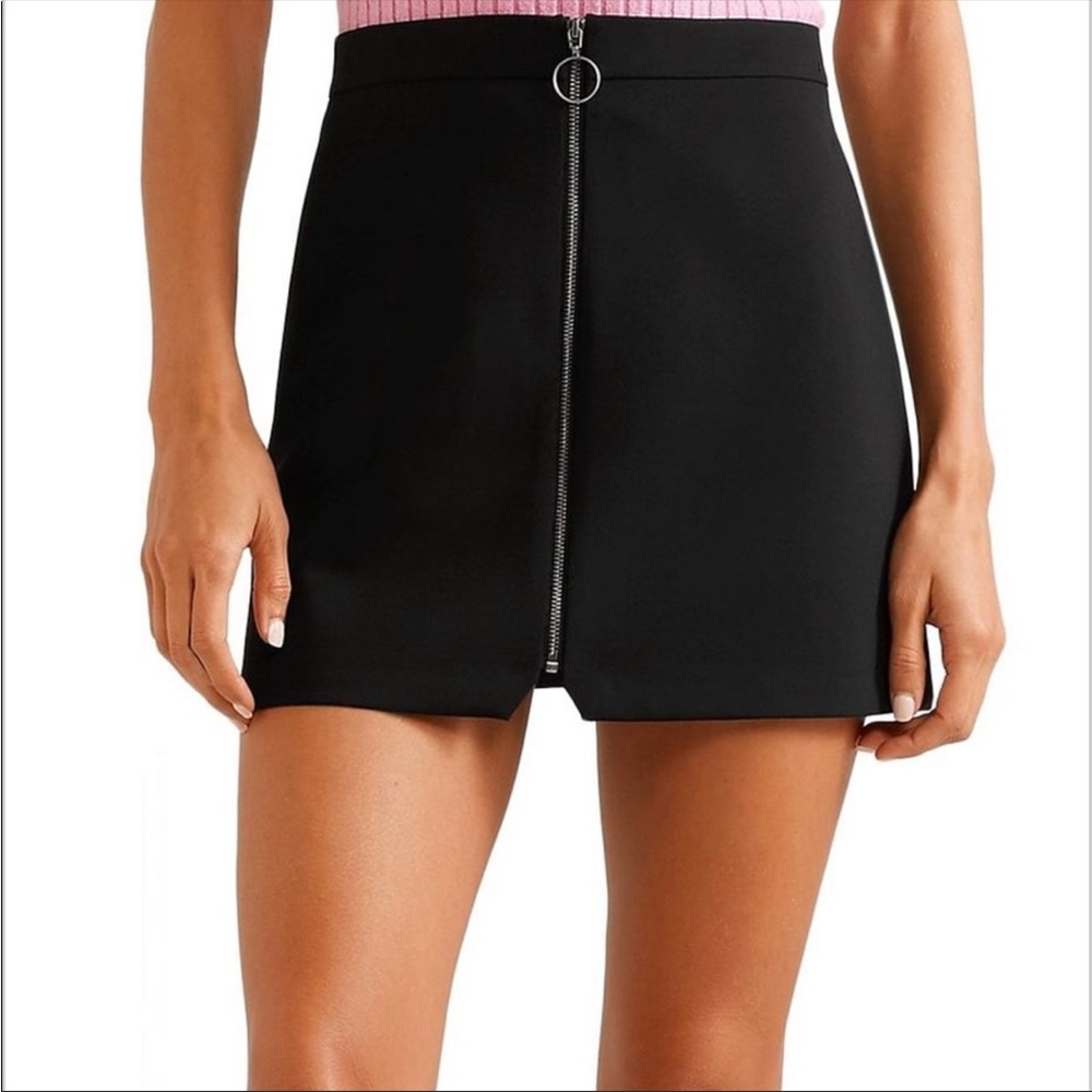Alice and Olivia Zip Up Skirt